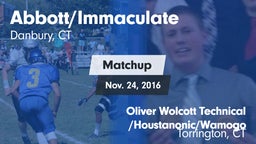 Matchup: Immaculate High vs. Oliver Wolcott Technical /Houstanonic/Wamogo 2016