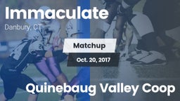 Matchup: Immaculate vs. Quinebaug Valley Coop 2017