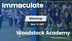 Matchup: Immaculate vs. Woodstock Academy  2017