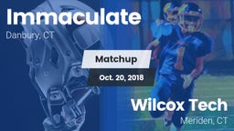 Matchup: Immaculate vs. Wilcox Tech  2018