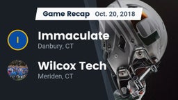 Recap: Immaculate vs. Wilcox Tech  2018