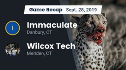 Recap: Immaculate vs. Wilcox Tech  2019