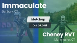 Matchup: Immaculate vs. Cheney RVT  2019