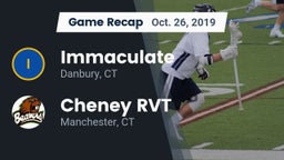 Recap: Immaculate vs. Cheney RVT  2019