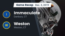 Recap: Immaculate vs. Weston  2019