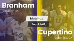 Matchup: Branham vs. Cupertino  2017