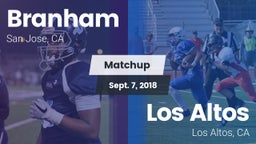 Matchup: Branham vs. Los Altos  2018