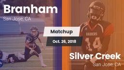 Matchup: Branham vs. Silver Creek  2018