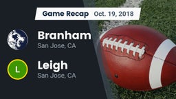 Recap: Branham  vs. Leigh  2018