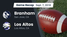 Recap: Branham  vs. Los Altos  2018