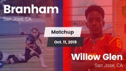 Matchup: Branham vs. Willow Glen  2019