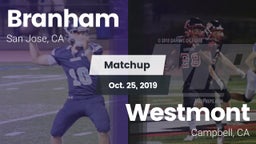 Matchup: Branham vs. Westmont  2019