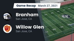 Recap: Branham  vs. Willow Glen  2021