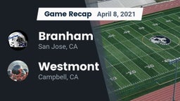 Recap: Branham  vs. Westmont  2021