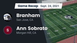 Recap: Branham  vs. Ann Sobrato  2021