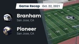 Recap: Branham  vs. Pioneer  2021