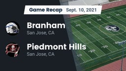 Recap: Branham  vs. Piedmont Hills  2021