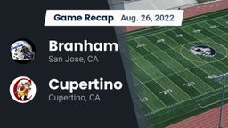 Recap: Branham  vs. Cupertino  2022