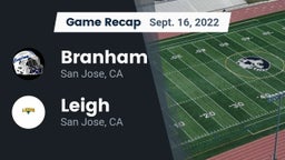 Recap: Branham  vs. Leigh  2022