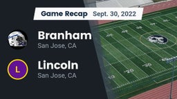 Recap: Branham  vs. Lincoln  2022