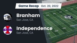 Recap: Branham  vs. Independence  2022