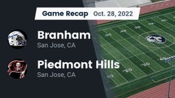 Recap: Branham  vs. Piedmont Hills  2022