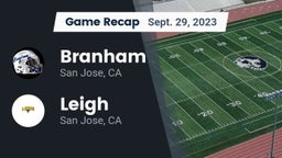 Recap: Branham  vs. Leigh  2023