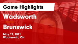 Wadsworth  vs Brunswick  Game Highlights - May 19, 2021