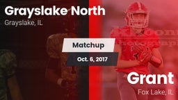 Matchup: Grayslake North vs. Grant  2017
