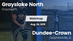 Matchup: Grayslake North vs. Dundee-Crown  2018