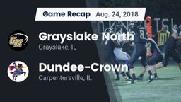 Recap: Grayslake North  vs. Dundee-Crown  2018