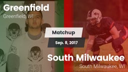 Matchup: Greenfield vs. South Milwaukee  2017