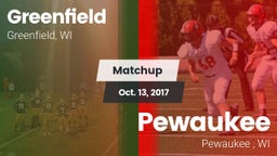 Matchup: Greenfield vs. Pewaukee  2017