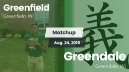 Matchup: Greenfield vs. Greendale  2018