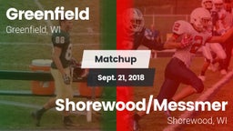 Matchup: Field vs. Shorewood/Messmer  2018