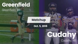 Matchup: Field vs. Cudahy  2018