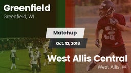 Matchup: Field vs. West Allis Central  2018