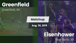 Matchup: Green Field vs. Eisenhower  2019