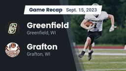 Recap: Greenfield  vs. Grafton  2023