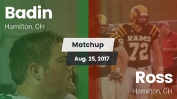 Matchup: Badin vs. Ross  2017