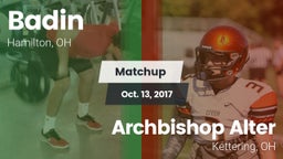 Matchup: Badin vs. Archbishop Alter  2017
