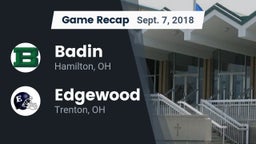 Recap: Badin  vs. Edgewood  2018