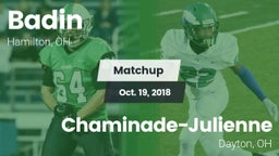 Matchup: Badin vs. Chaminade-Julienne  2018