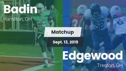 Matchup: Badin vs. Edgewood  2019