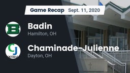 Recap: Badin  vs. Chaminade-Julienne  2020