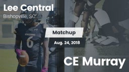 Matchup: Lee Central vs. CE Murray  2018