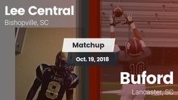 Matchup: Lee Central vs. Buford  2018