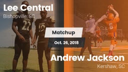 Matchup: Lee Central vs. Andrew Jackson  2018