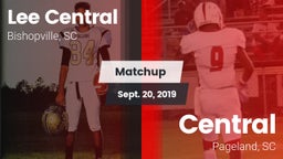 Matchup: Lee Central vs. Central  2019