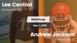Matchup: Lee Central vs. Andrew Jackson  2019
